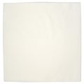 Hoffmaster Tablecover, White, 82"x82", PK24 210431